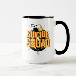Caneca Esquadrão Suicida   Logotipo Bomba