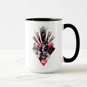 Caneca Esquadrão Suicida   Task Force X Gráfico Japonês