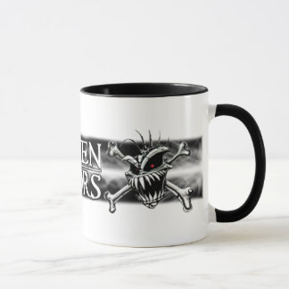 Caneca esquecida do acento do guerreiro