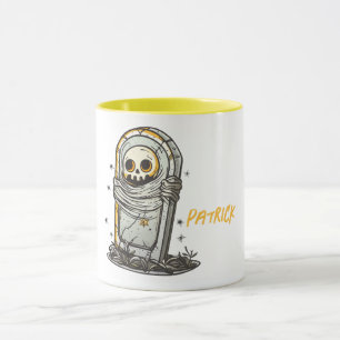 Caneca Esqueleto de Tombstone Spooky