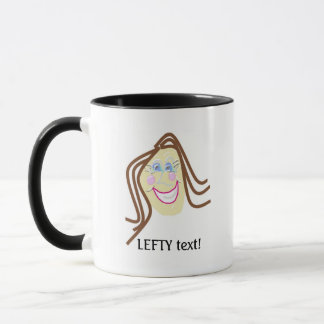 Caneca Esquerda Personalizada ~ Caneca Ringer para