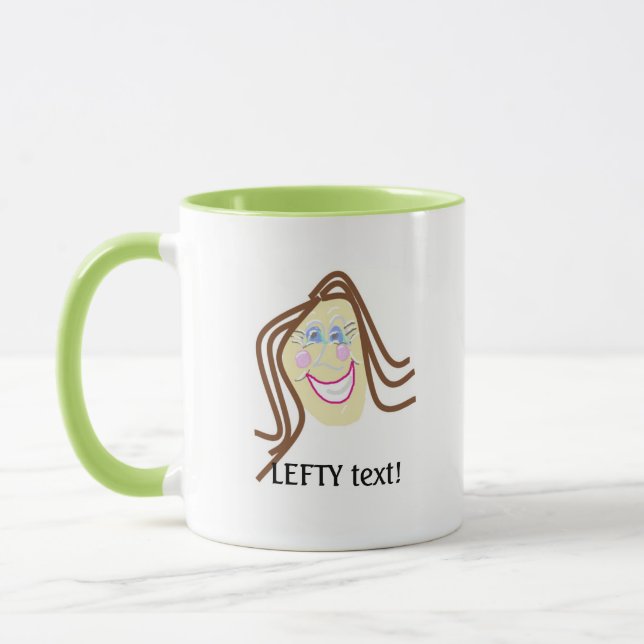 Caneca Esquerda Personalizada ~ Caneca Ringer para (Esquerda)
