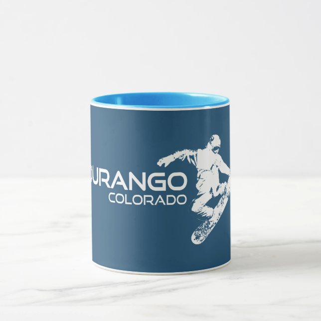 Caneca Esquiador de Durango Colorado (Centro)