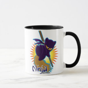 Caneca Esquilo de Ninja