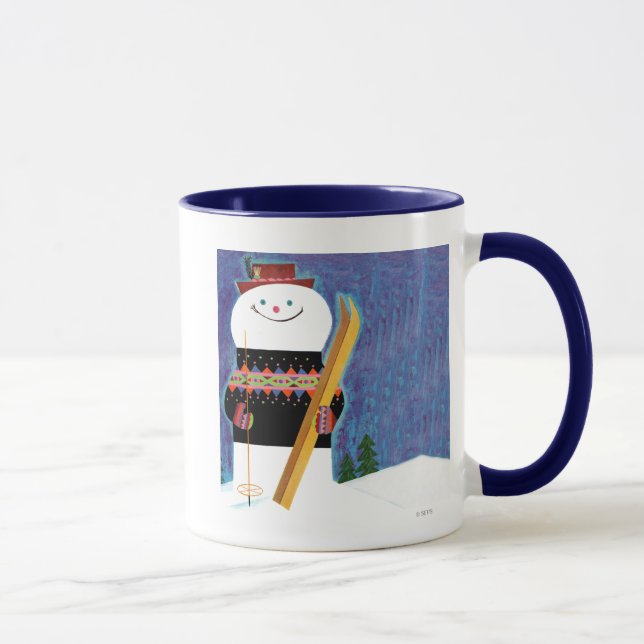 Caneca Esquis para o boneco de neve (Direita)