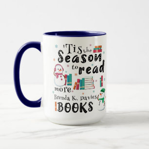 Caneca Essa é a temporada para ler mais Brenda K Davies 