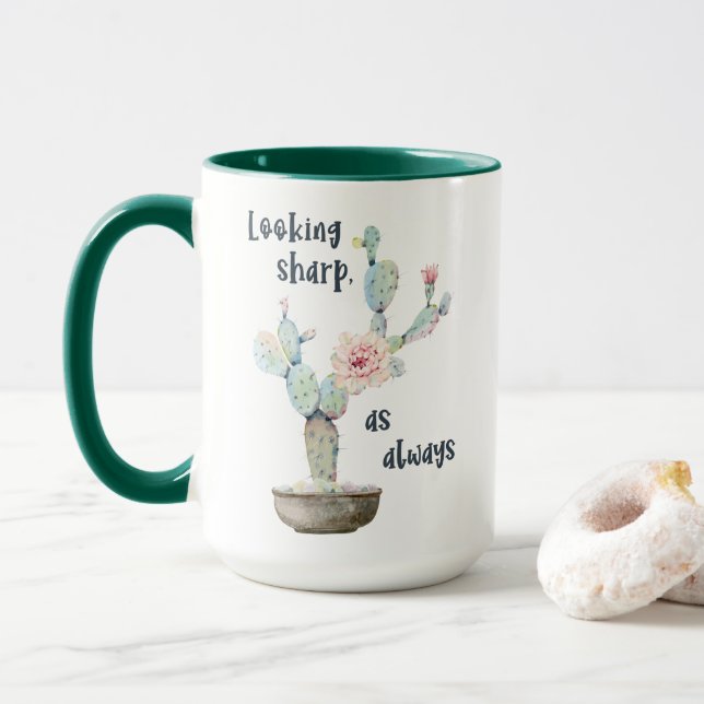 Caneca Está bem. (Com Donut)