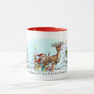 Caneca "Está começando a se parecer muito com o Natal!" C