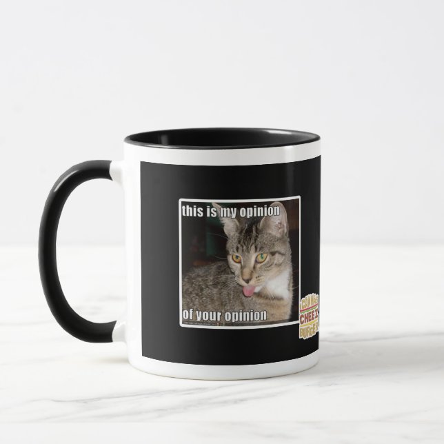 Caneca esta é a minha opinião (Esquerda)