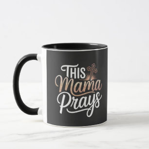 Caneca Esta mãe rezou.