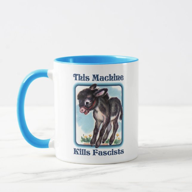 Caneca Esta Máquina Matar Fascistas (Esquerda)