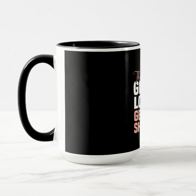 Caneca Esta Menina Ama O German shepherd (Esquerda)
