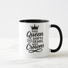 Caneca Esta Rainha Banda Lágrimas - Motorista Movido