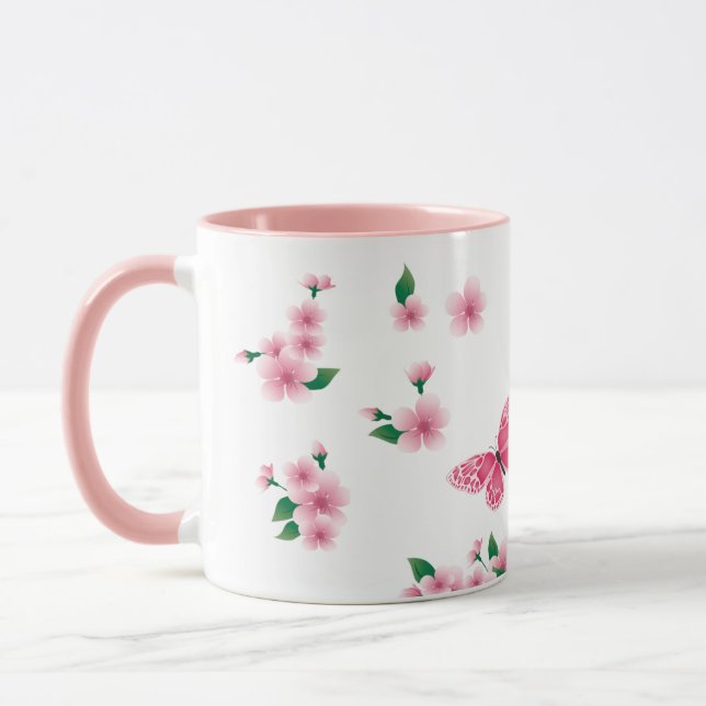 Caneca estação da primavera (Esquerda)