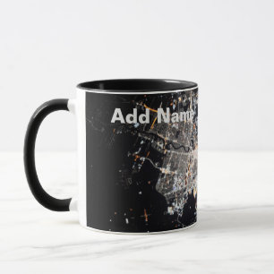 Caneca Estação Espacial ISS da NASA Photo Winnipeg à noit