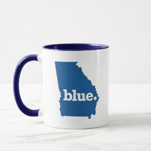Caneca Estado Azul Geórgia
