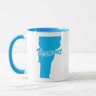 Caneca Estado Da Forma Do Vermont Mug
