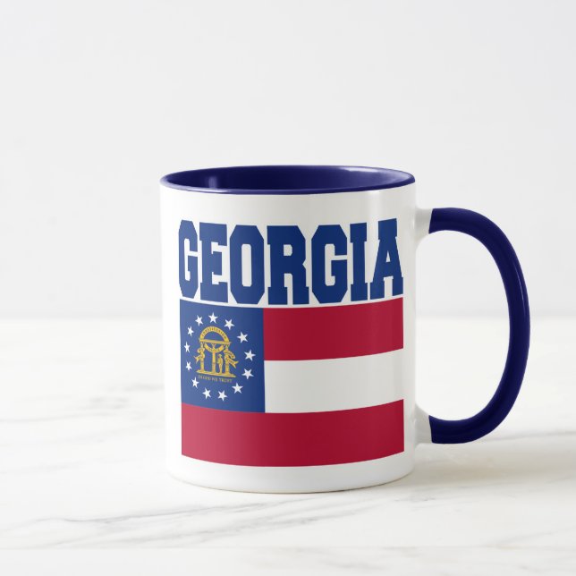 Caneca Estado da Geórgia - Sinalizador Mug (Direita)