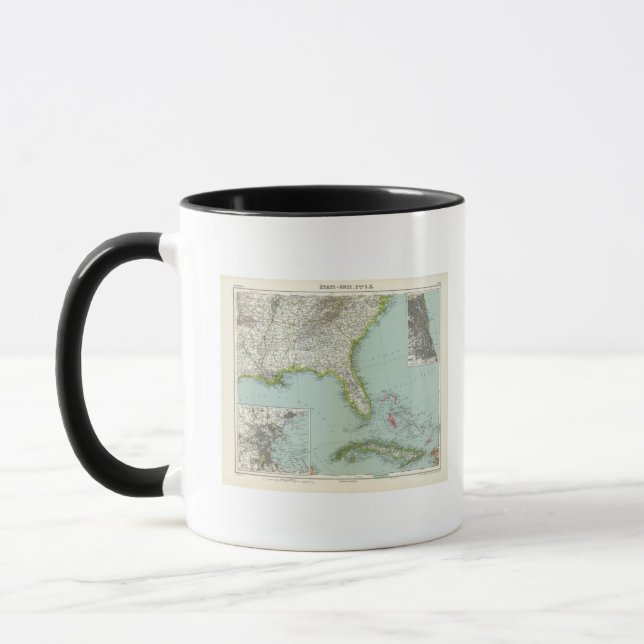 Caneca Estados Unidos e Bahamas (Esquerda)