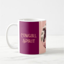 caneca estampada garota cowgirl 