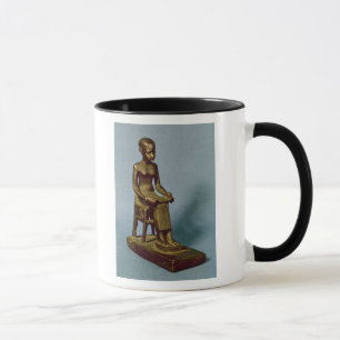 Caneca Estátua assentada de Imhotep que guardara um