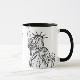 Caneca Estátua da liberdade do ~ da Nova Iorque
