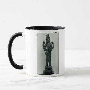 Caneca Estátua de Vishnu em seu formulário triplo de