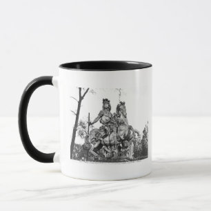 Caneca Estátua equestre de Louis XIV