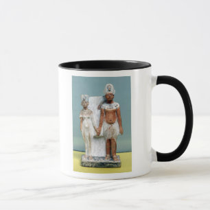 Caneca Estatueta de Amenophis IV e de Nefertiti