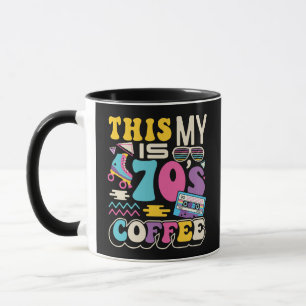 Caneca Este é o meu café com fantasia... retro...