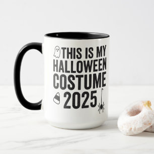 Caneca Este É O Meu Figurino De Halloween 2025