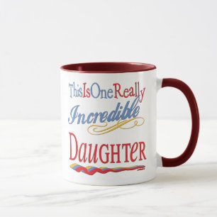 Caneca Este É Um Presente De Filha Incrível.