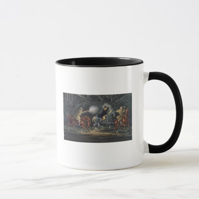 Caneca Esteja e entregue, aquatinted por E. Duncan (Direita)