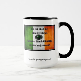 Caneca estereótipa irlandesa