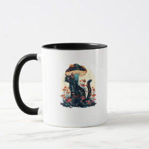 Caneca Estética Cottagecore Goblincore Cogumelo Fairycor