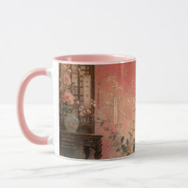 Caneca Estética Folclórica Arte com Romantismo.