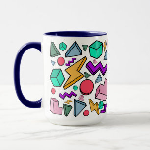 Caneca Estética Vintage Retro dos Anos 80