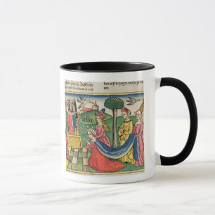 Caneca Esther 2 15-18, Esther é escolhida ser rainha pel