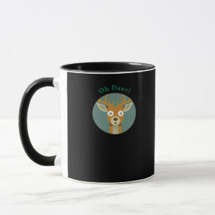 Caneca Estilo Criativo Oh Deer
