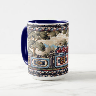 Caneca Estilo de Artes e Artesanatos Balcony Paisagem Vis
