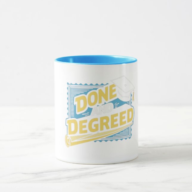 Caneca Estilo de Carimbo Concluído e Degreado (Centro)