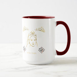 Caneca estilo de cerimônia de casamento