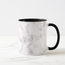 Caneca Estilo de mármore elegante