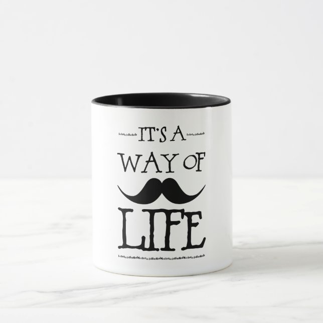 Caneca Estilo de Vida Bigodudo (Centro)