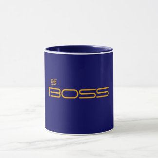 Caneca Estilo Dourado A Mug Do BOSS