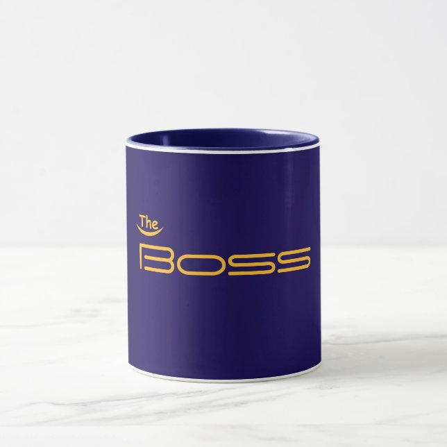 Caneca Estilo Dourado O BOSS (Centro)