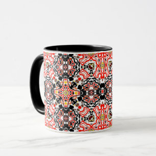 Caneca Estilo geométrico moroccan - kaliedoscope m
