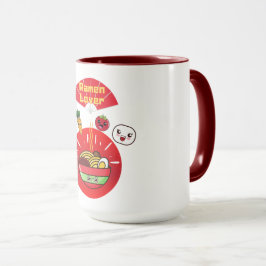 CANECA ESTILO RAMEN LOVER KAWAII