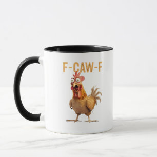 Caneca Estilo Retro Clássico F-Caw-F