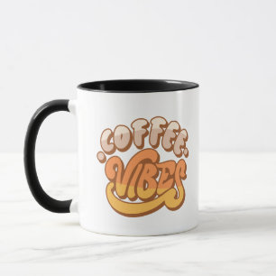 Caneca Estilo Retro Coffee Vibes – Café da Manhã D